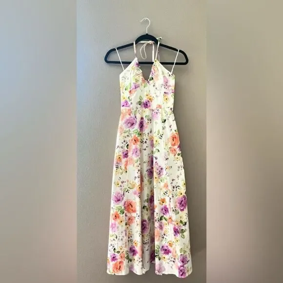 NWT Favorite Daughter Halting Traffic Dress in Oahu Watercolor - Picture 5 of 15